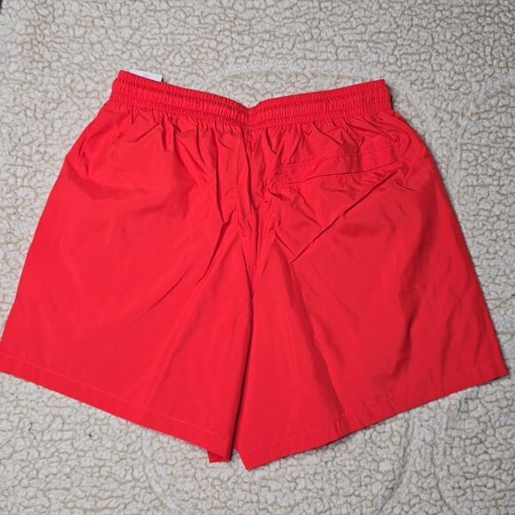 1220 NWT UA Icon Men's 5.5" Volley Shorts Red Solstice / White - 814 - Picture 4 of 6